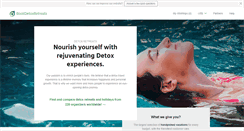 Desktop Screenshot of bookdetoxretreats.com
